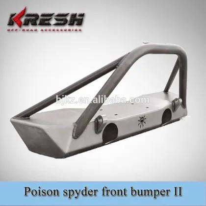 China manufacture Jeep wrangler Poison Spyder front Bumper poison spyder front bumper on sale