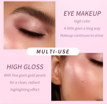 Wholesale Luxury Vegan Cosmetics: Discover the 32 Color Highlight Powder, Pressed Makeup, Shimmer Contour Highlighter Palette