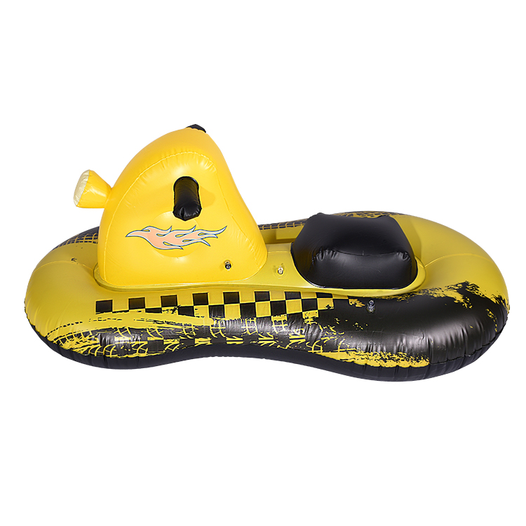 Custom pool float yellow swimming inflatable lounge chair