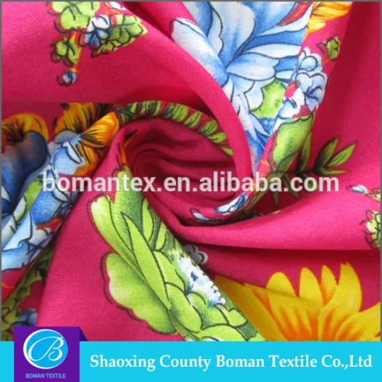 China factory price wholesale polyster strech plum woven fabric with high quality