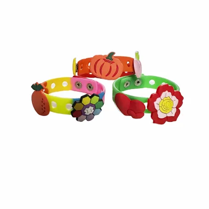 Custom Adjustable Silicone Wristbands for Shoe Decorations - Good Quality Wholesale