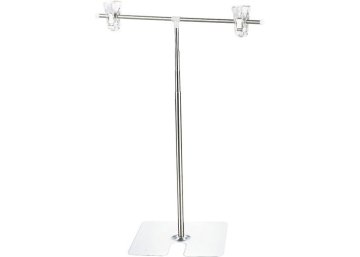 Adjustable Steel Magnetic Pop Poster Display Stands With Steel Base For Supermarket 31298