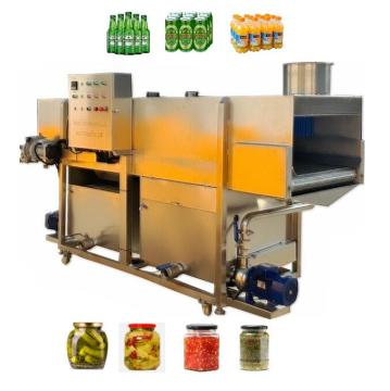 Botol berterusan kecil dan boleh pasteurizer jus buah untuk minuman minuman