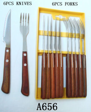 steak knife and fork gift set