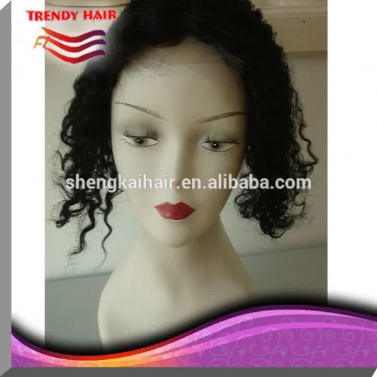 Deep Curly Peruvian Hair Swiss Lace Top Closures