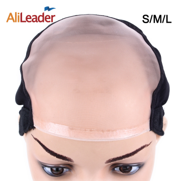 Alileader Wholesale S/M/L Size Lace Front Wig Caps For Making Wigs
