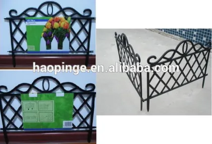 Plastic garden fencing ideas for garden fencing