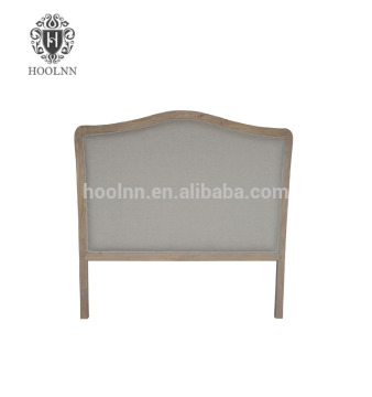 French Stylish Oak Linen Headboard Plain