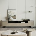 Modern Elegance Book Shelf TV -console met deuren