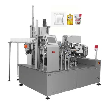 Intelligent Multifunction Nut Dried Fruit Slices Packaging Machine: The PinFu PF-260 Rotary Flow Packing Solution