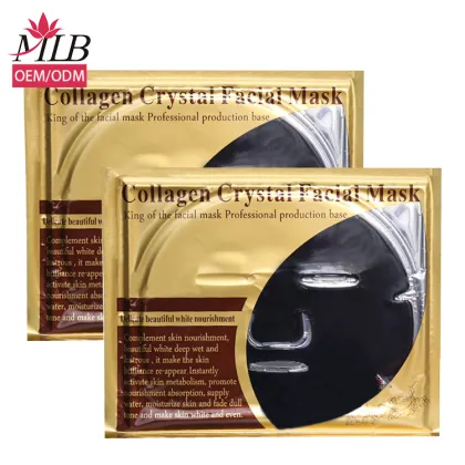 Black Collagen Anti-Wrinkle Anti-Aging Facial Care Mask - Wholesale Face Lifting Mask