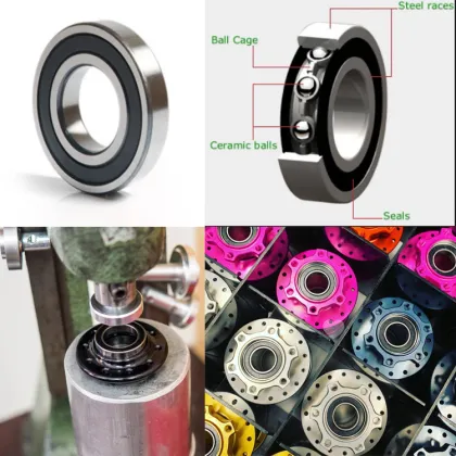 ENLEE Thru Axle Mountain Bike Hubs - MTB Alloy Racing Bicycle Hubs