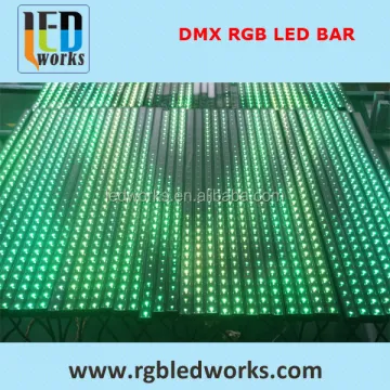 RGB Disco Wall Light: Music-Active Rigid Bar Illumination