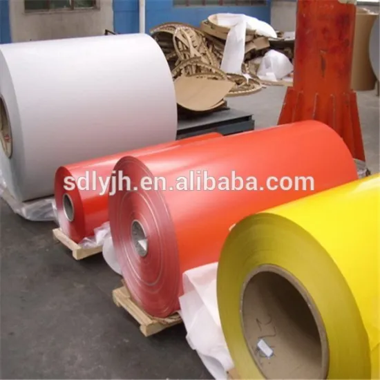 PE/PVDF color coated aluminum coil for ACP 3mm in Saudi Arabia