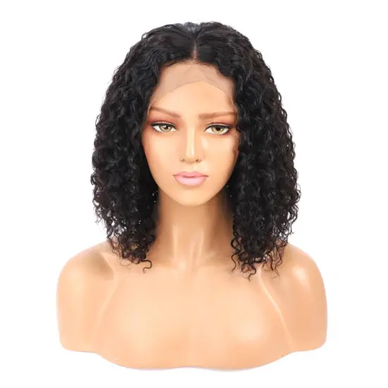 Tuneful 2021 new Wholesale Human Hair Wigs Unprocessed 100%18018 13* 4 kinky curl Brazilian Cuticle Aligned Human Hair Wig