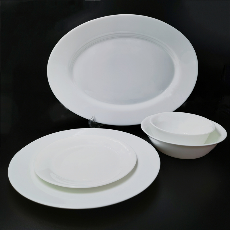 White Opal Dinner Set White Opal Dinner Set