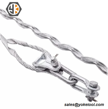 Preformed Guy Grip Dead End | Overhead Line Hardware | GDE-2102 Galvanized Steel Guy Grip