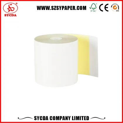 60GSM Carbonless NCR Cash Register Paper Roll