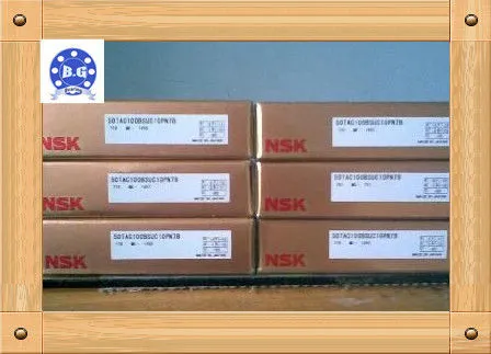 High Precision Nsk Bearings , 3211 Angular Contact Ball Bearing For Railway Vehicles