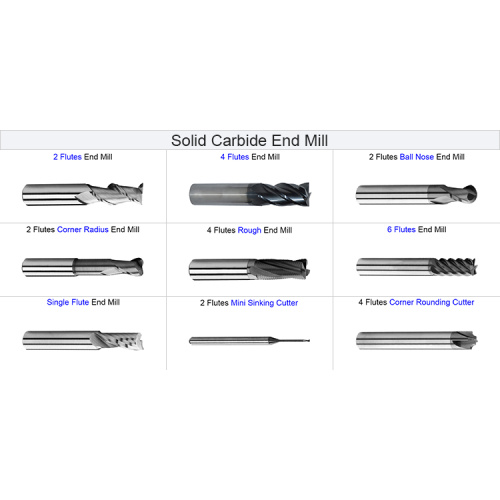 Carbide CNC Mini Sinking Cutter tools for metal