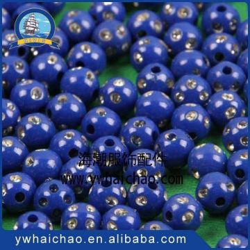 Factory Supply super quality plastic beads for jewelry making with differen size