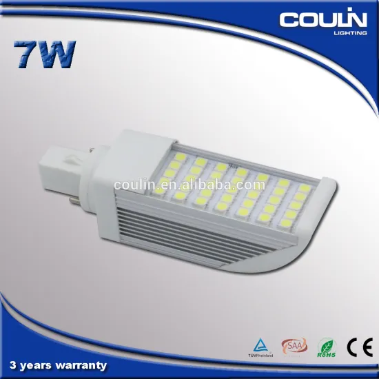 Coulin PLC G24 LED Bulb 7W SMD5050,Aluminium E27 factory price led lighting bulb