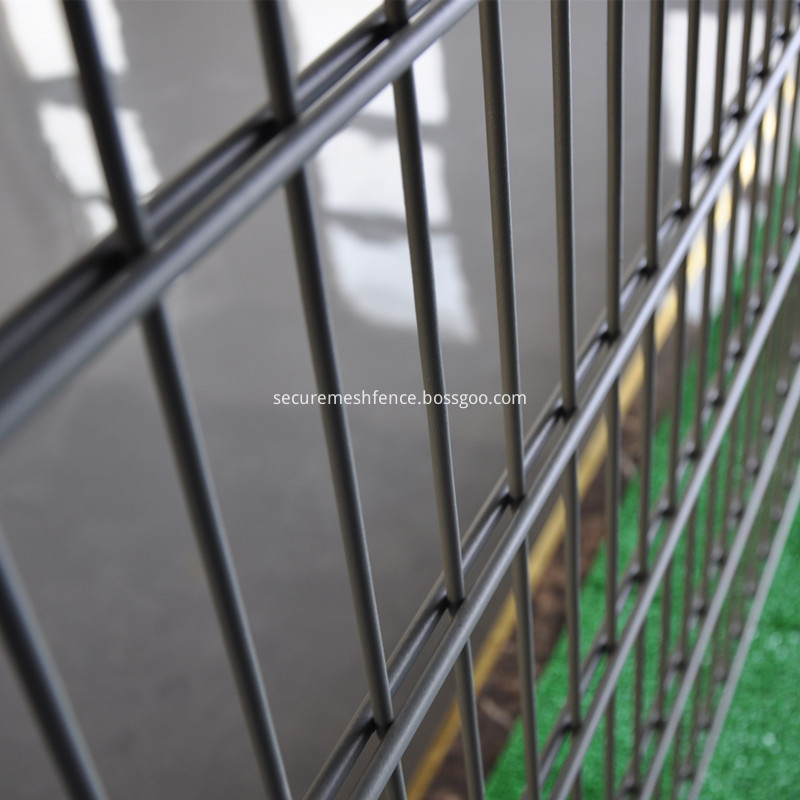 twin wire mesh fence