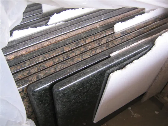 Natural Stone Marble and Granite Countertops and Kitchen Tops with Blue Pearl