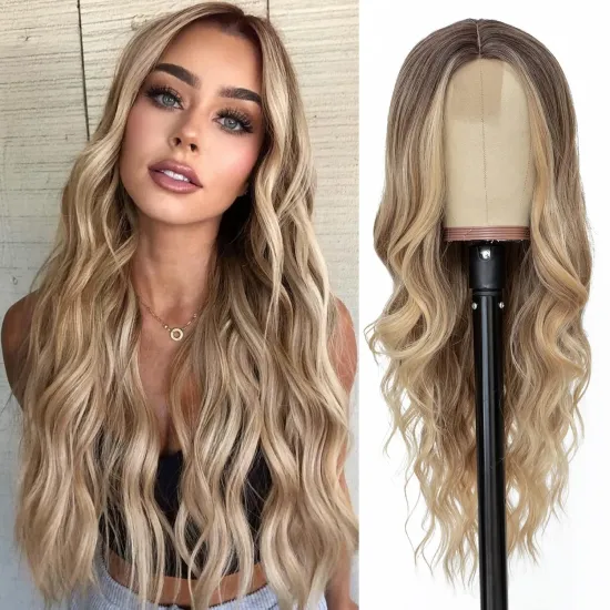 30 Inch Lace Wig Real Hair 13X6 Deep Wave Wig HD Lace Front Wig Real Hair Natural Black