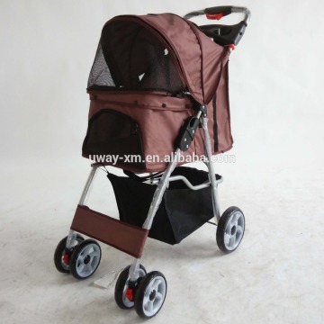 Different colors design brown color oxford fabric dog handcart