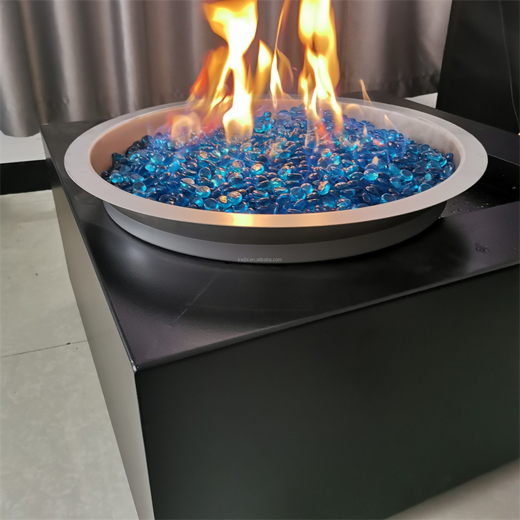 Outdoor Square Gas Fire Pit