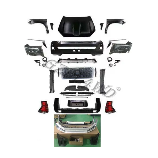 Car Accessories Upgrade: Body Kit Front Rear Bumpers for Land Cruiser FJ150/LC150 (2018+)