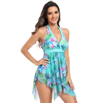 Elegant 2024 Print Design Swimwear: Swimsuits, Biquinis & Beachwear Cover-ups for Women