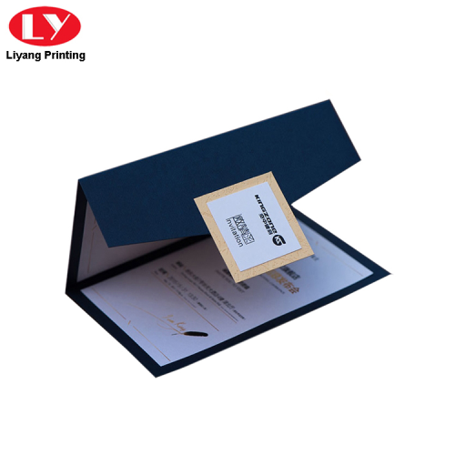 Luxury business invitation card printing