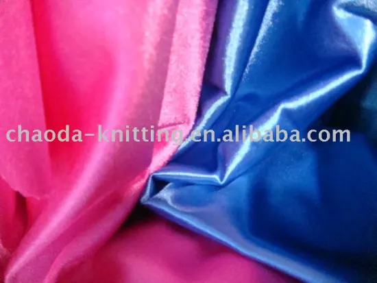 Knitted Satin Fabric,Stretch Tricot