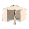 Gazebo Ferro Forjado 3x4 Moden dengan 4 Dinding