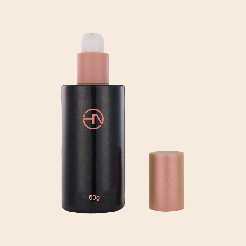 Glass Serum pump Bottle