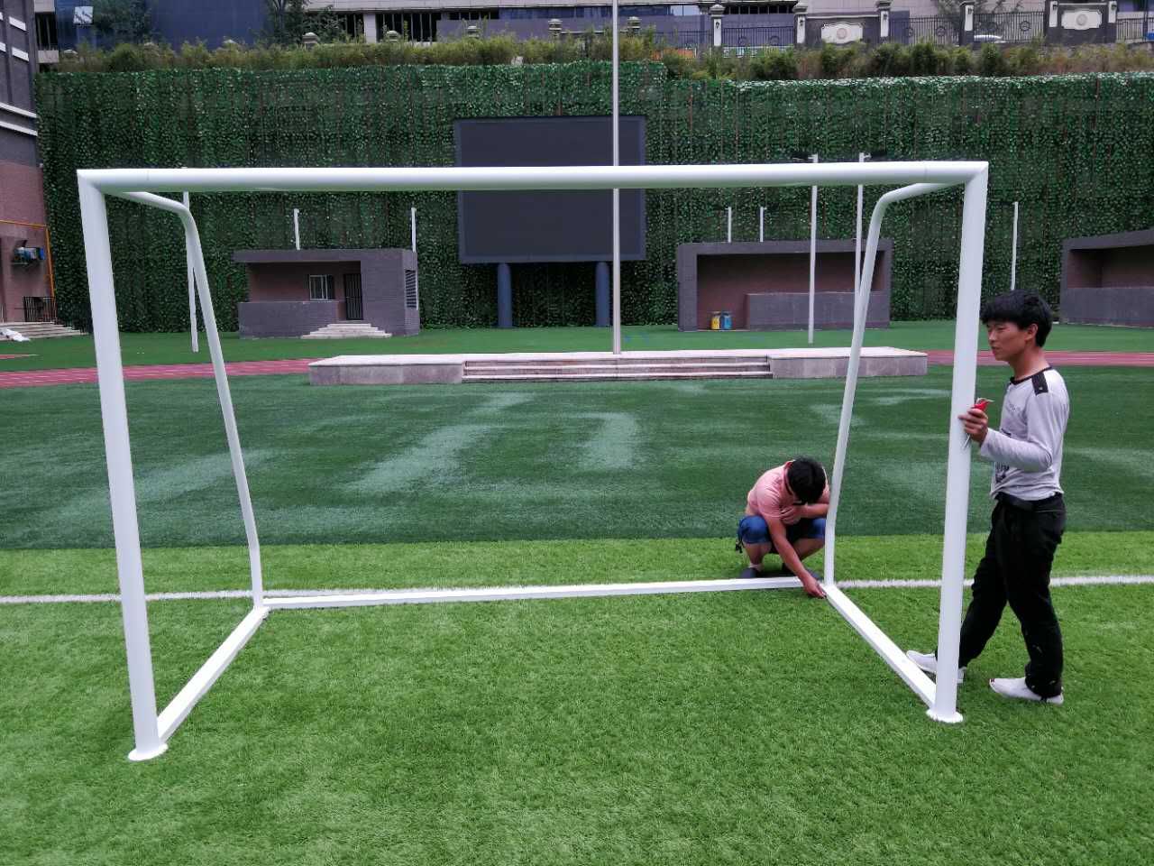 Steel movable Futsal goals