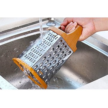 Stainless Steel 6 Sides Kitchen Cheese Grater