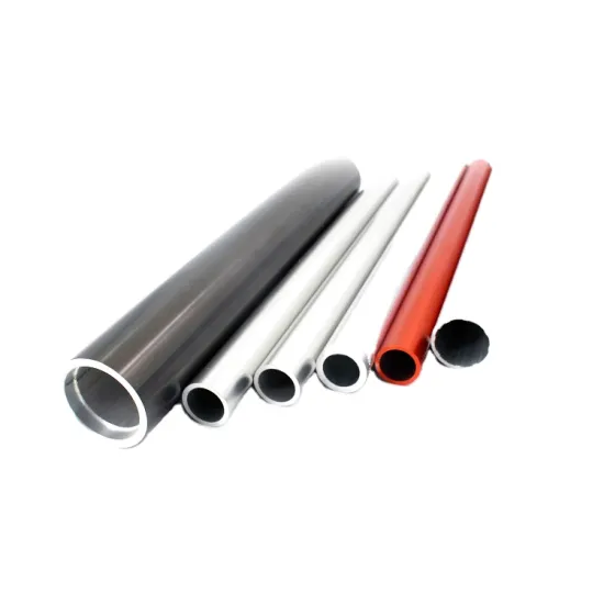 Customized Anodized 6063 Aluminum Extruded Round Tubes