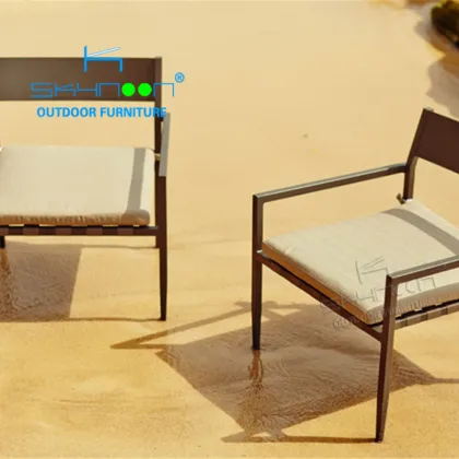 Wholesale Metal Aluminum Balcony Outdoor Garden Chair Sets