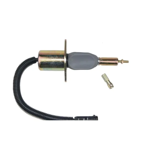 High-Quality Fuel Shutoff Solenoid Valve for 6CT Diesel Engine Parts - 24V, Part Number 3928161