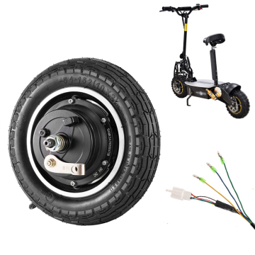 24V/36V/48V 350W Brushless Electric Scooter Hub Motor Wheel: 10-inch High-Power Mobility Solution