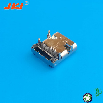 usb 3.1 C female SMT type c usb double stack connector connector