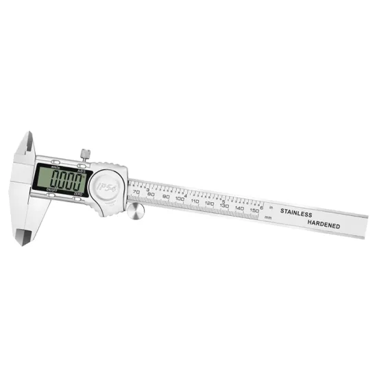 IP54 Waterproof Stainless Steel Digital Caliper, 6 Inch (0-150mm)