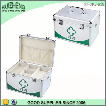 Aluminum case first aid kit