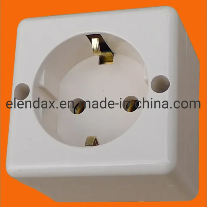 Soket Daya yang Dipasang di Permukaan Standar Eropa S2010