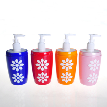 sunflower lotion bottle plastic lotion pump bottle