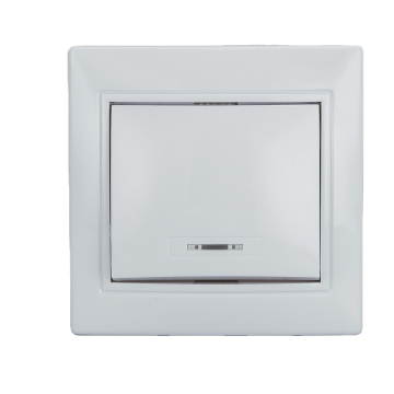 Kaxige Brand 1 Gang 1 Key Conceal Type Electric Wall Switch with Lamp Illuminated