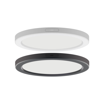 Worbest ETL Certified 12 Inch 80 CRI Ultra Thin Round LED Panel Light - 3CCT Adjustable AC120V for North American Market